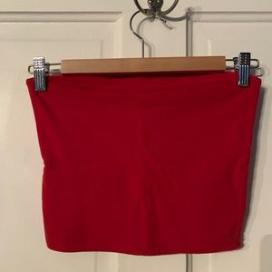 Brandy Melville Tops - Brandy Melville Jenny Red Tube Top Brandy Melville Tops - Brandy Melville Jenny Red Tube Top